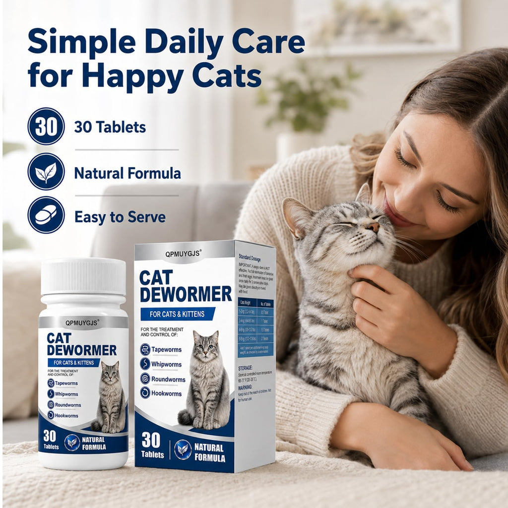 Dewormer for Cats & Kittens 30 Tablets O44208