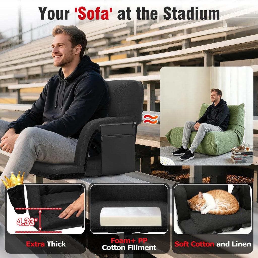 Stadium Seats with Back Support 2 Pack G56151