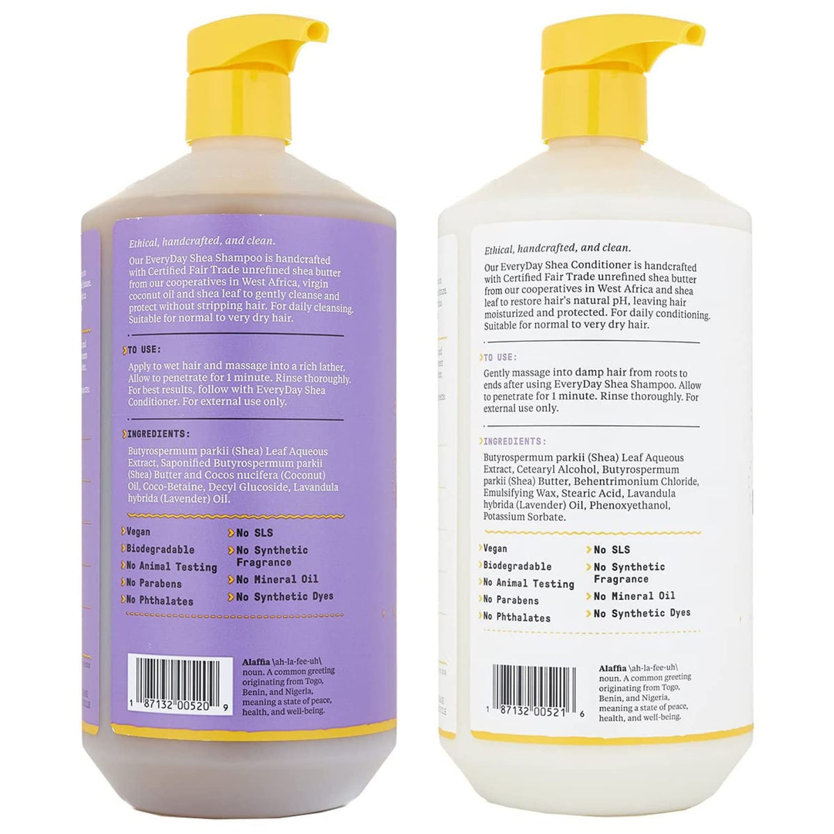 Lavender Shea Shampoo & Conditioner Set G794649