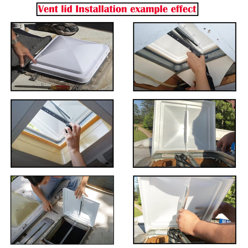 14" x 14" Roof Vent Cover 2 Pack V712725