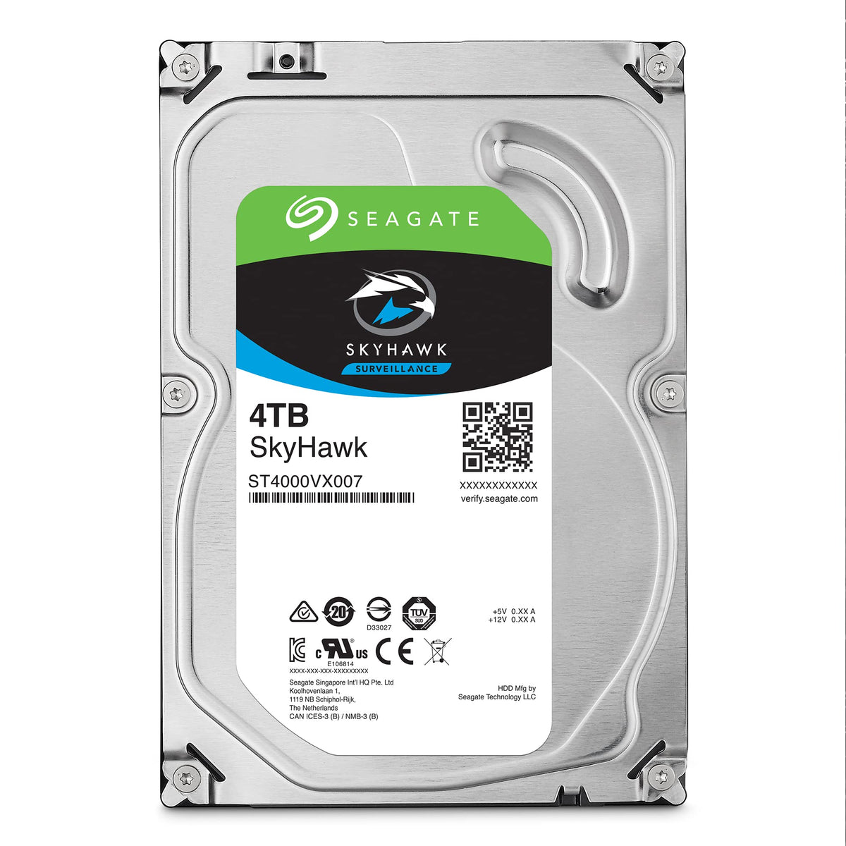 4TB Surveillance SATA 6Gb/s 64MB Cache 3.5-Inch Internal Hard Drive Z955