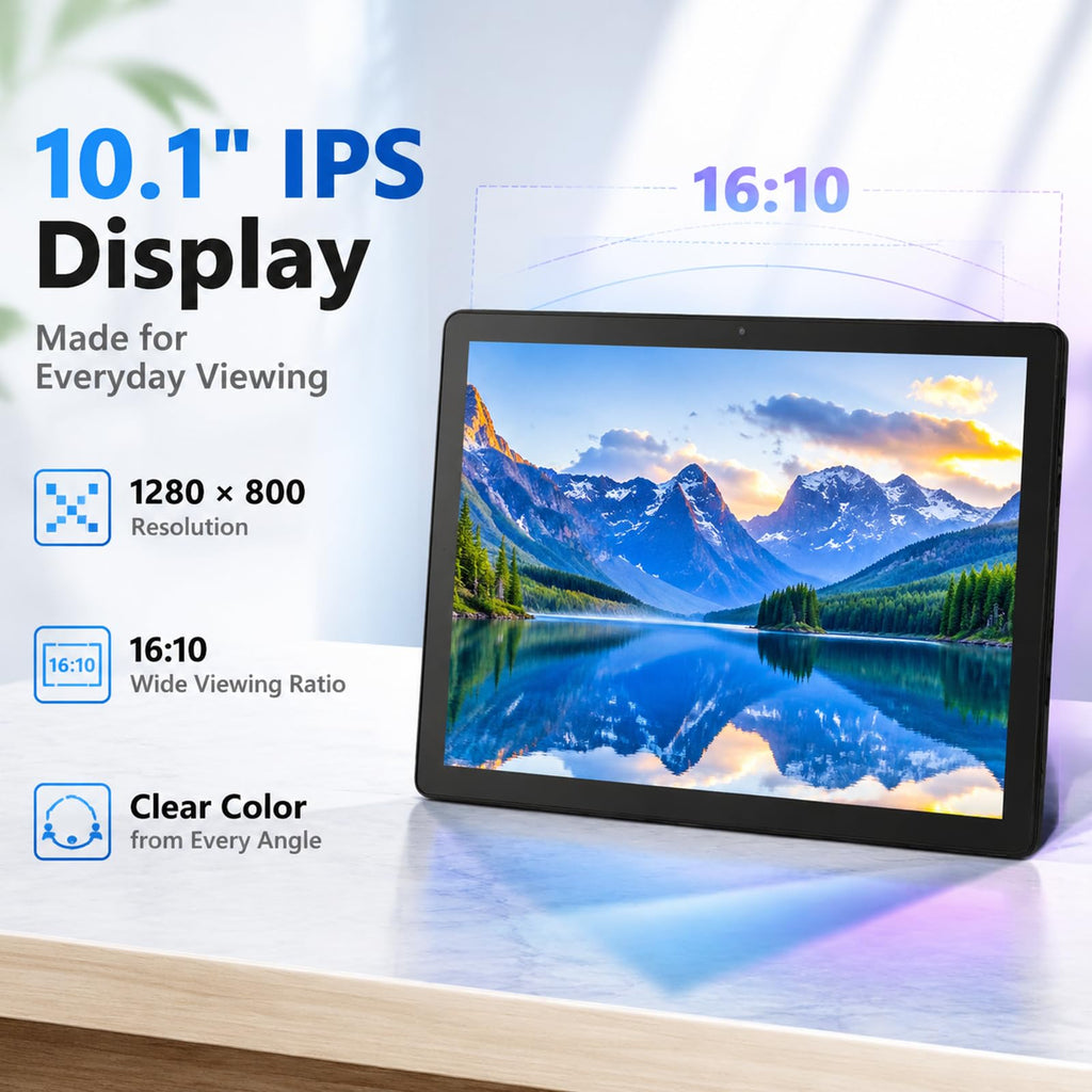 10.1 Inch Android 16 Tablet with 36GB RAM 256GB ROM Z694630