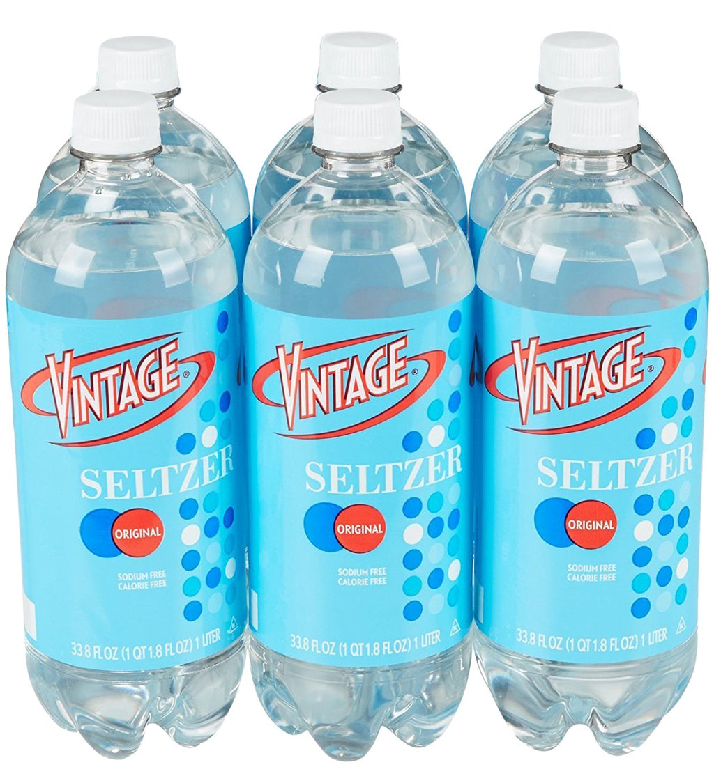 Vintage Seltzer Water 33.8 fl oz 6-Pack O24541