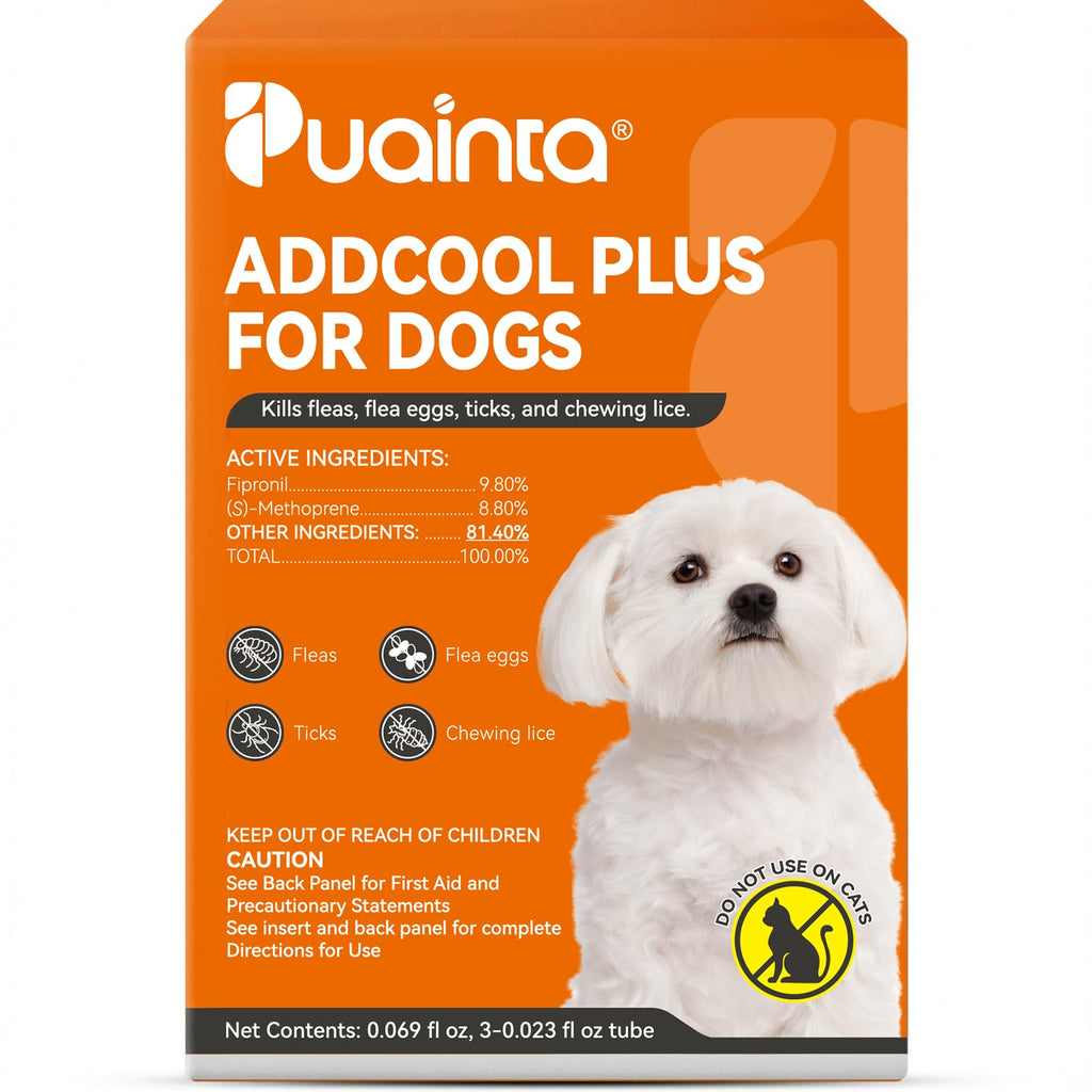 Flea and Tick Prevention for Small Dogs & Puppies, 3 Monthly Doses I69803