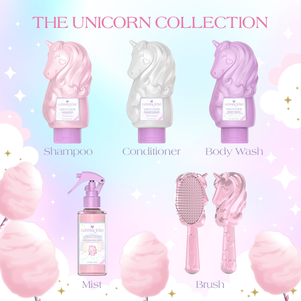 Unicorn Shampoo + Conditioner Tropical Beach Scent 2 x 12 Fl Oz H873145