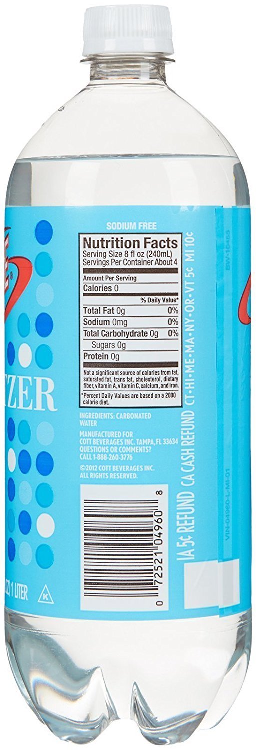 Vintage Seltzer Water 33.8 fl oz 6-Pack O24541