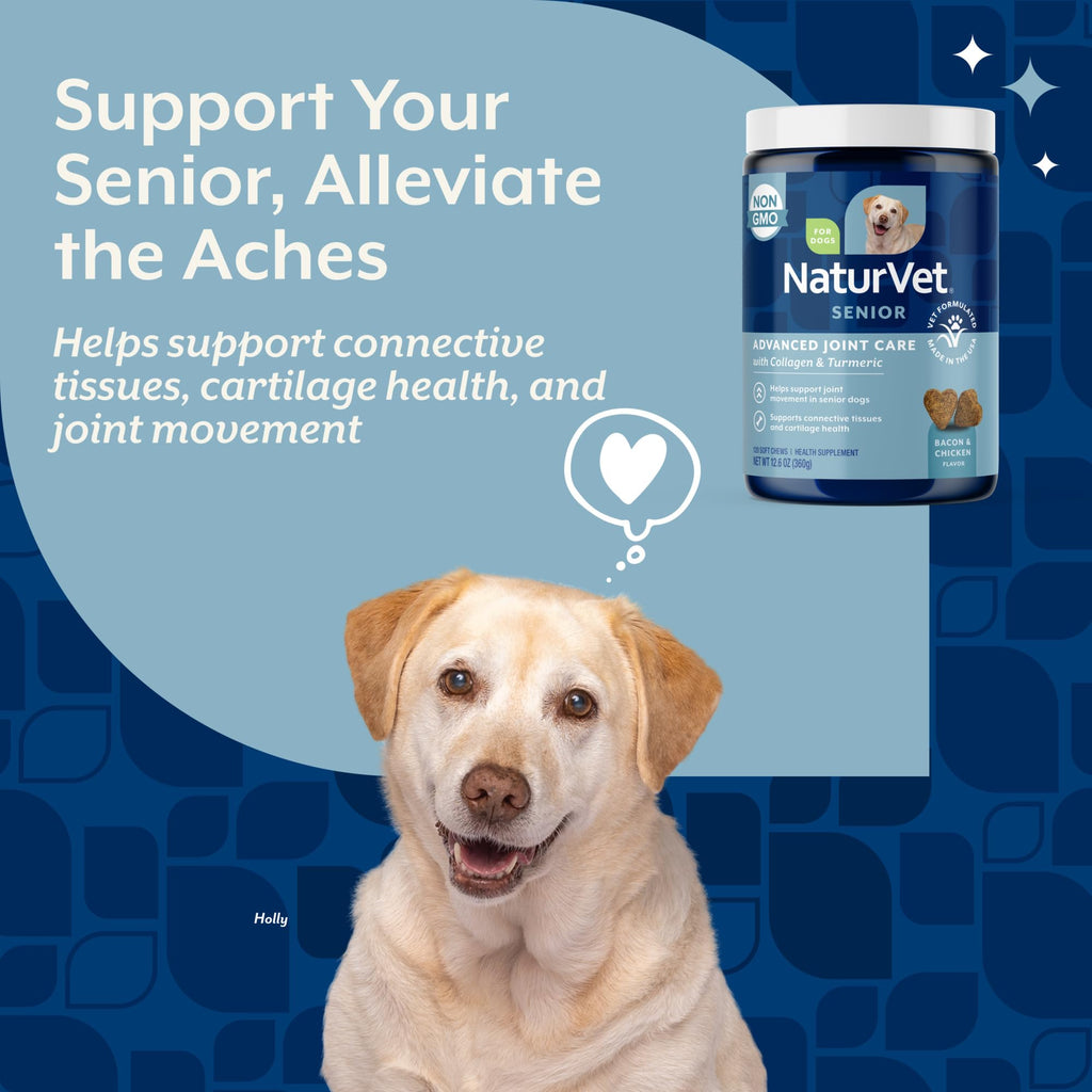 Senior Advanced Joint Health Dog Supplement 120 Ct X550