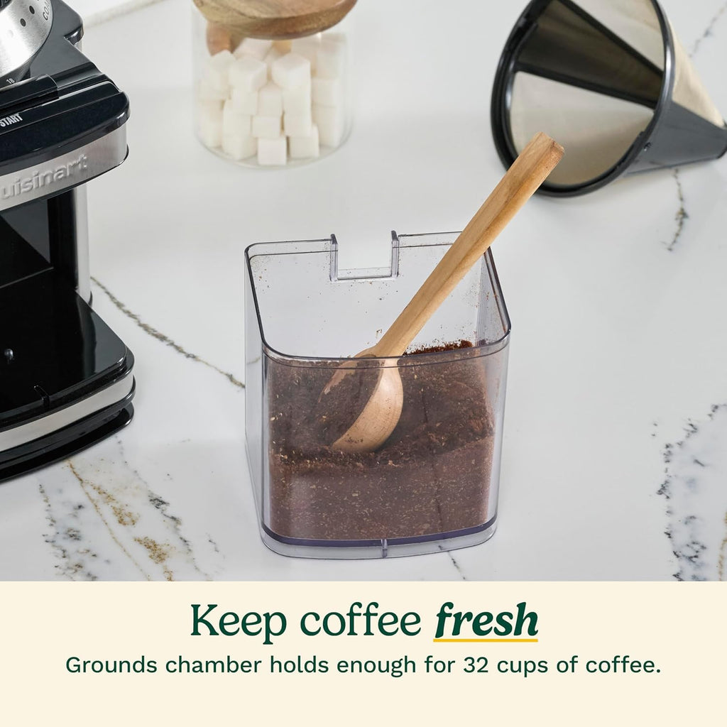 Electric Burr Coffee Grinder with 18-Position Grind Selector N462380