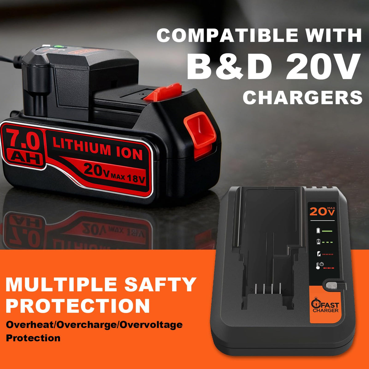 7.0Ah Replacement Battery Z9348