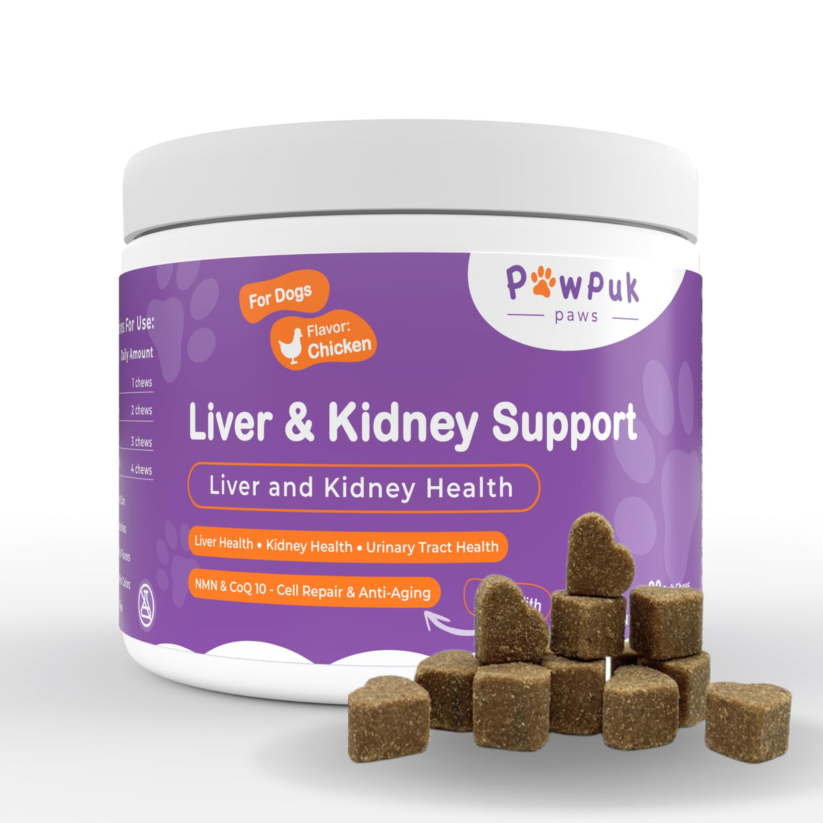 Liver & Kidney Vitamins Supplements for Dogs P705608
