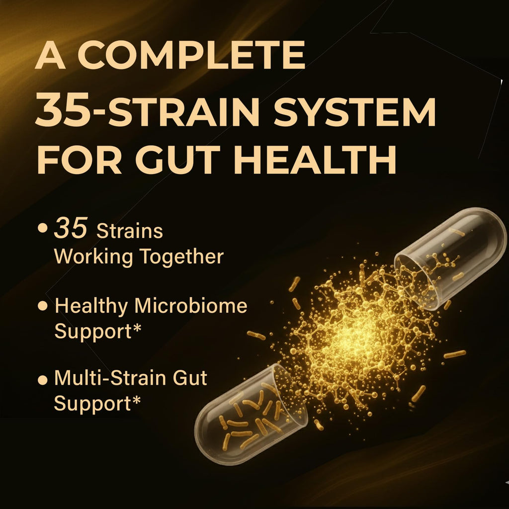Probiotics 100 Billion CFU 35 Strains 60 Capsules P903