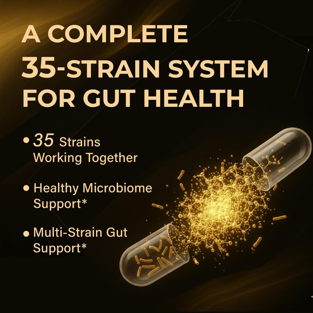 Probiotics 100 Billion CFU 35 Strains 60 Capsules P903