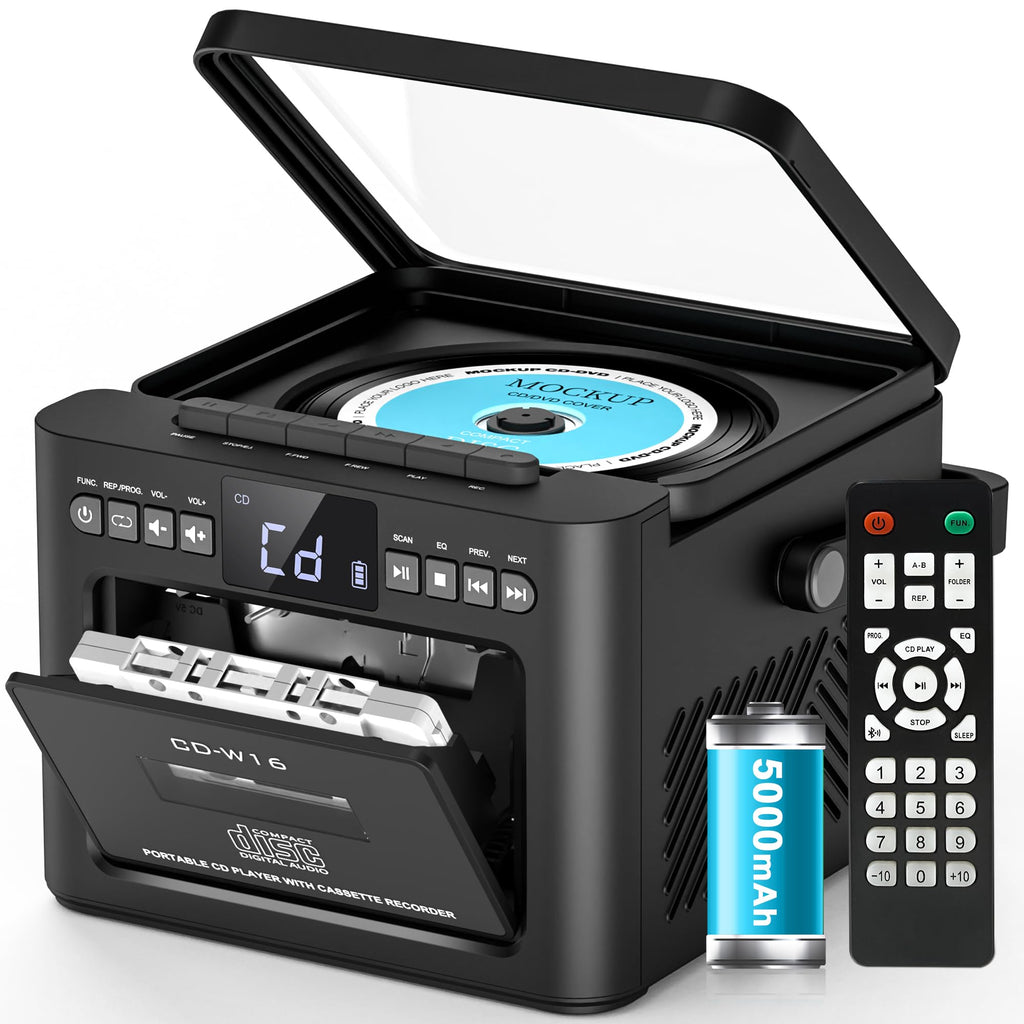 CD and Cassette Player Combo Q325114