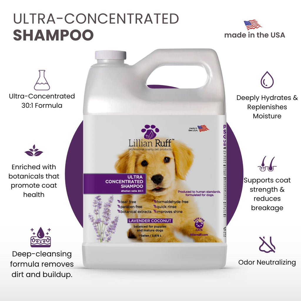 Ultra Concentrated Dog Shampoo 30:1 Dilution Gallon C60755