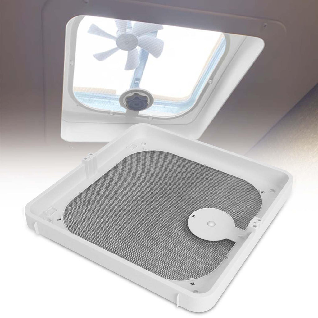 Birch White Roof Vent Frame Screen Replacement 13.5×13.5inch K9218
