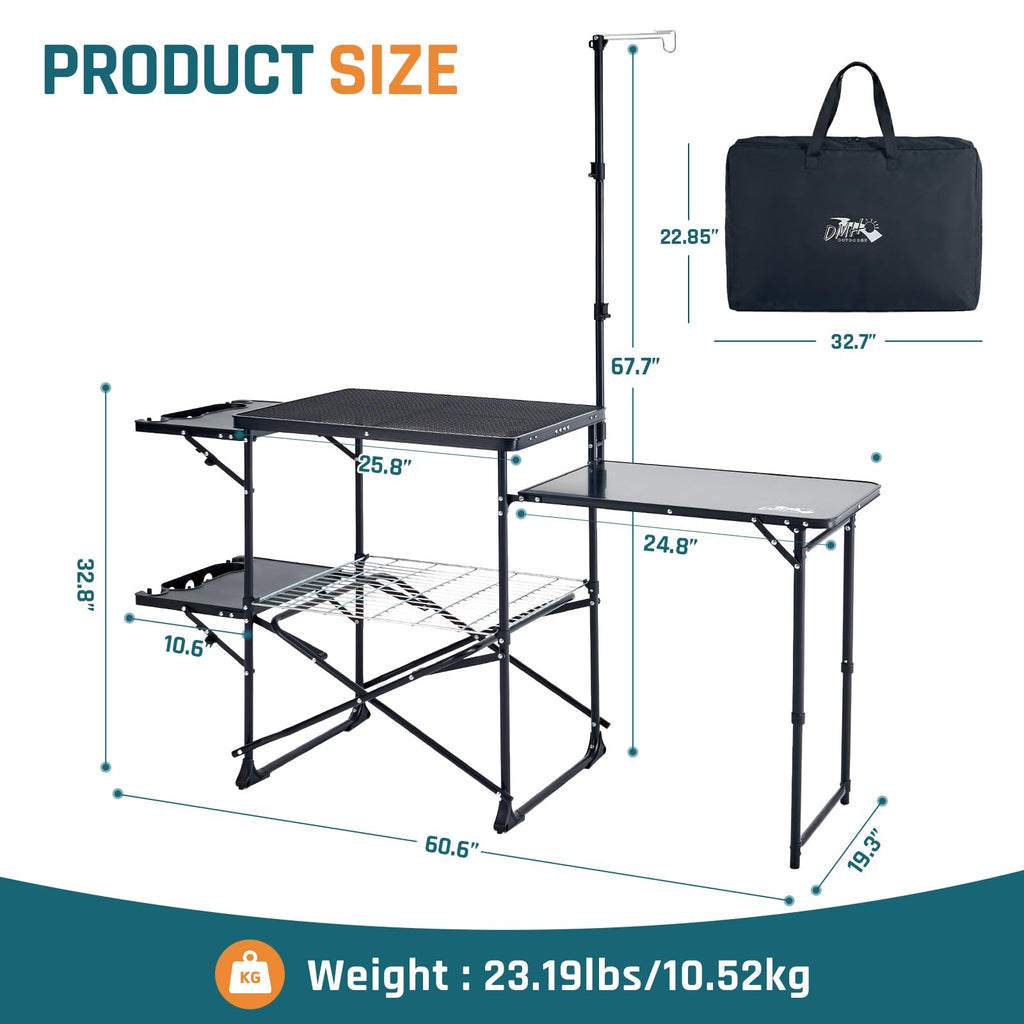 Folding Camping Kitchen Station N45624
