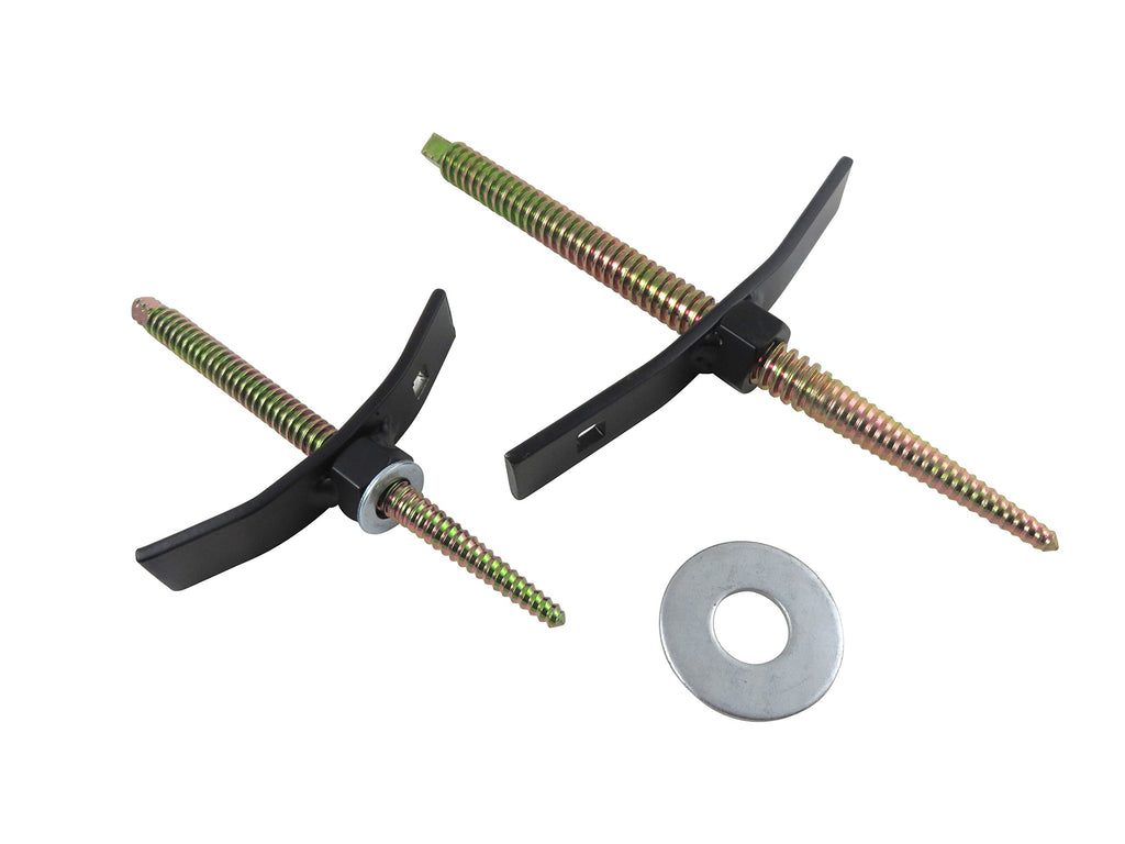 2 Piece Set Large and Small Carvers Screws 1/2” and 5/8” Diameter Tapered Threads G97794