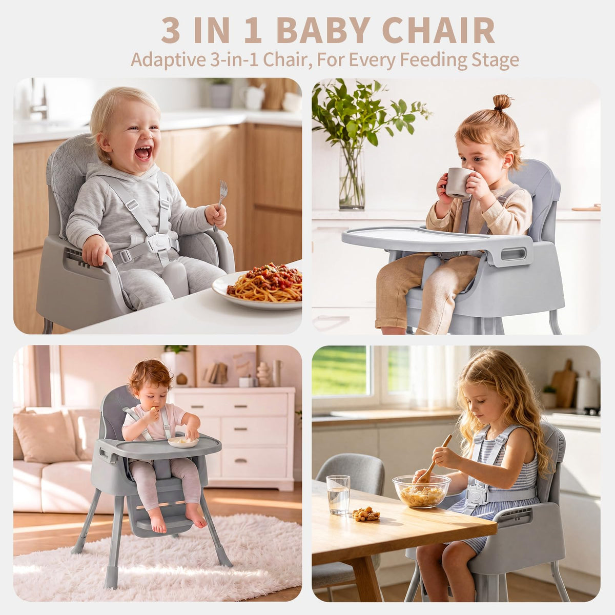3in1 Baby Highchair L340