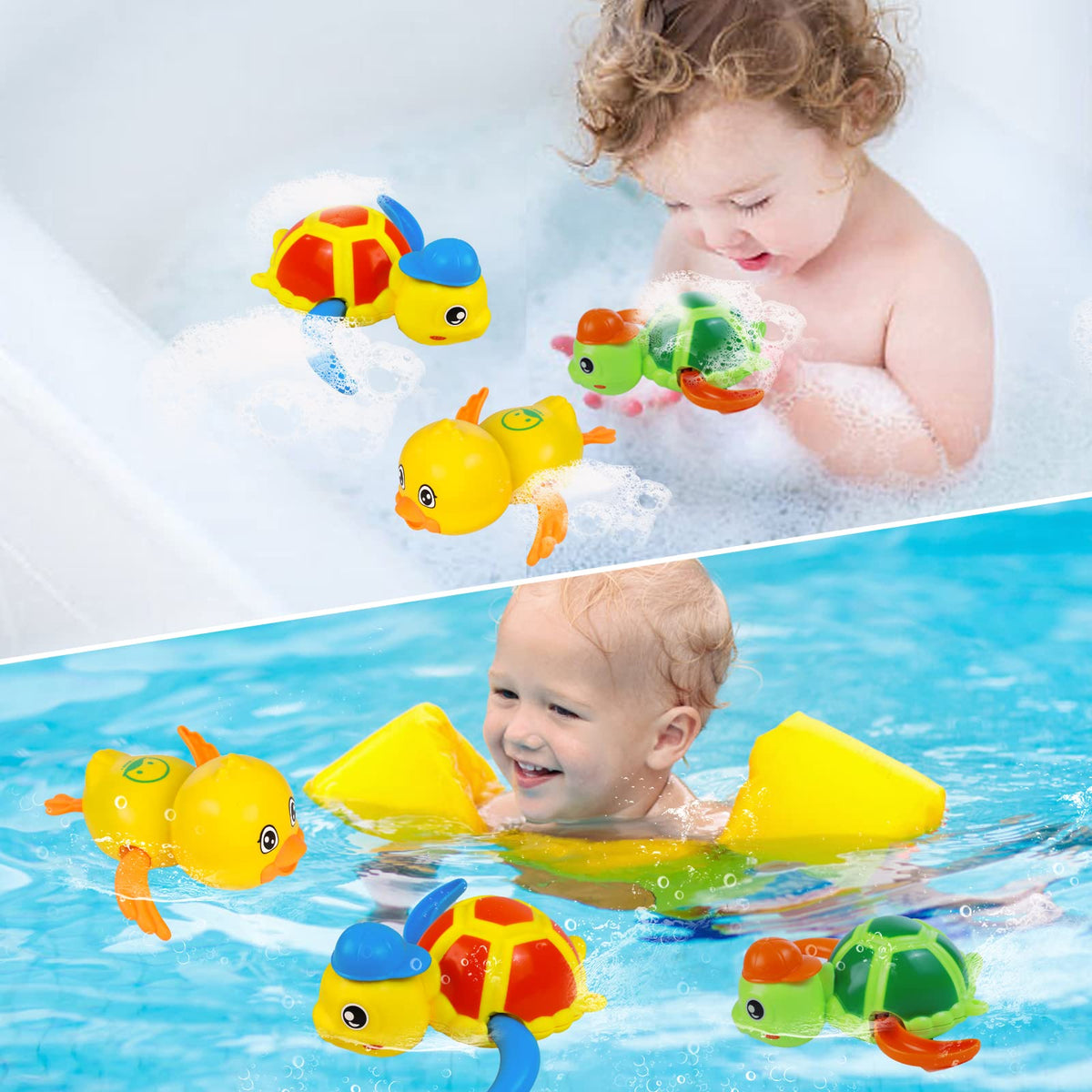 Baby Gym Play Mat and Bath Toys B6386