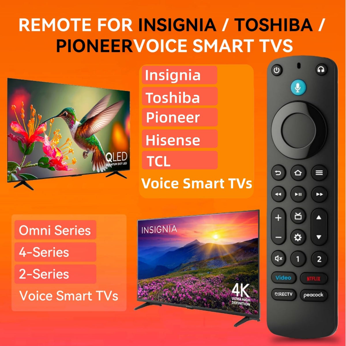 TV Remotes with Voice Control U68255
