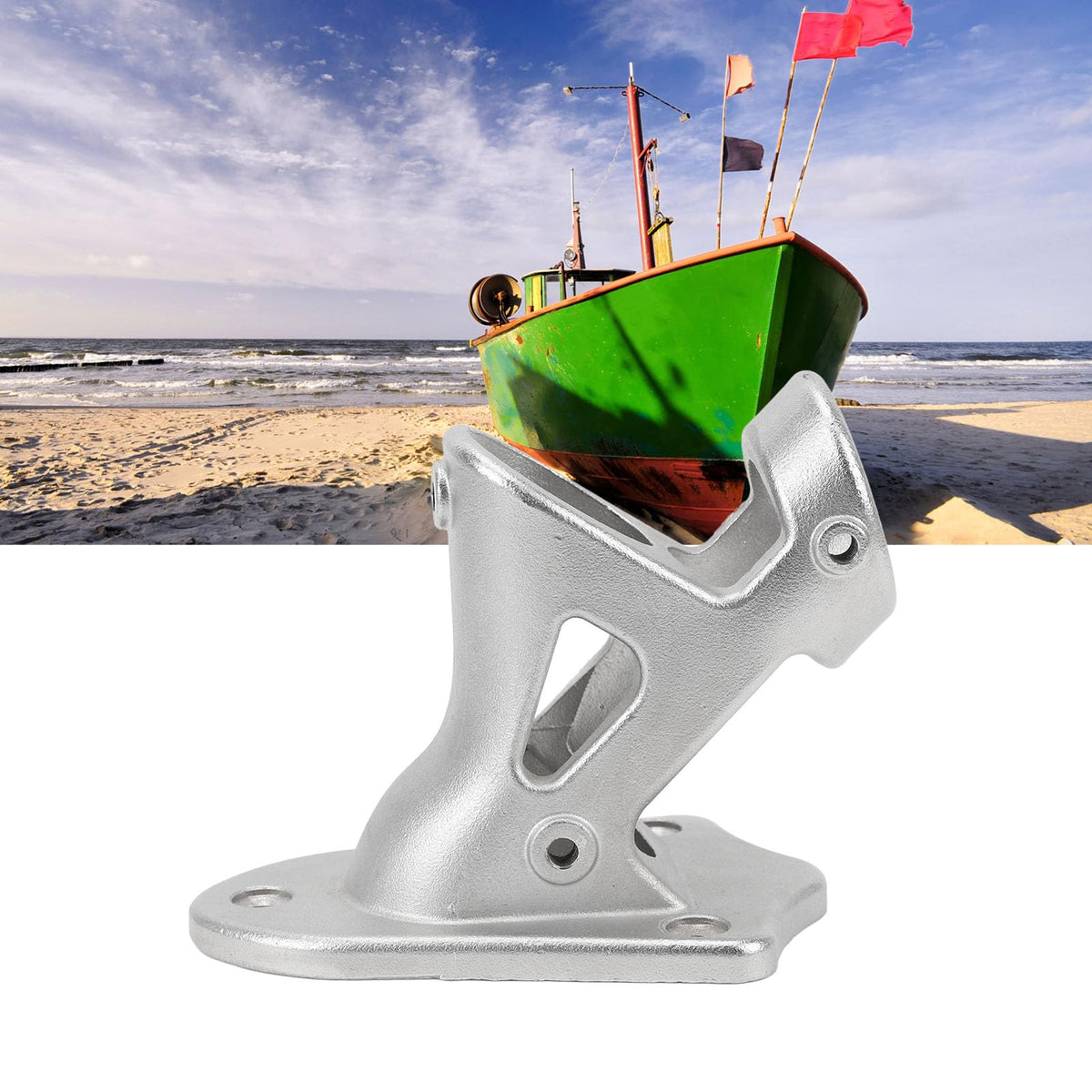 Heavy Duty Stainless Steel Flag Pole Bracket Mount R199