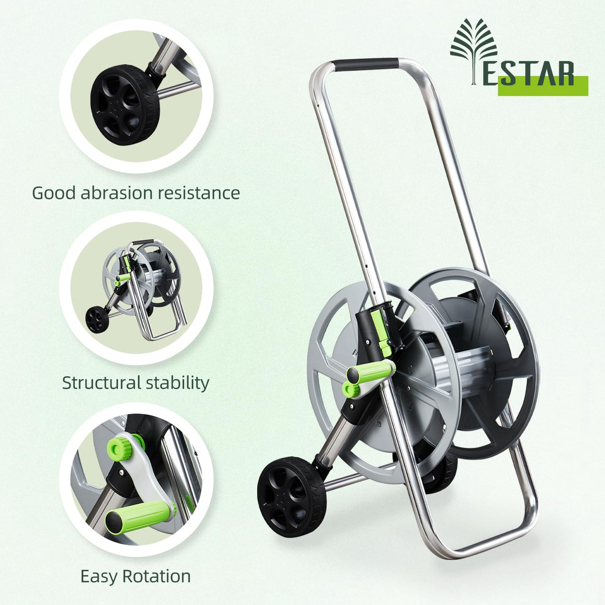 Garden Hose Reel Cart B41416