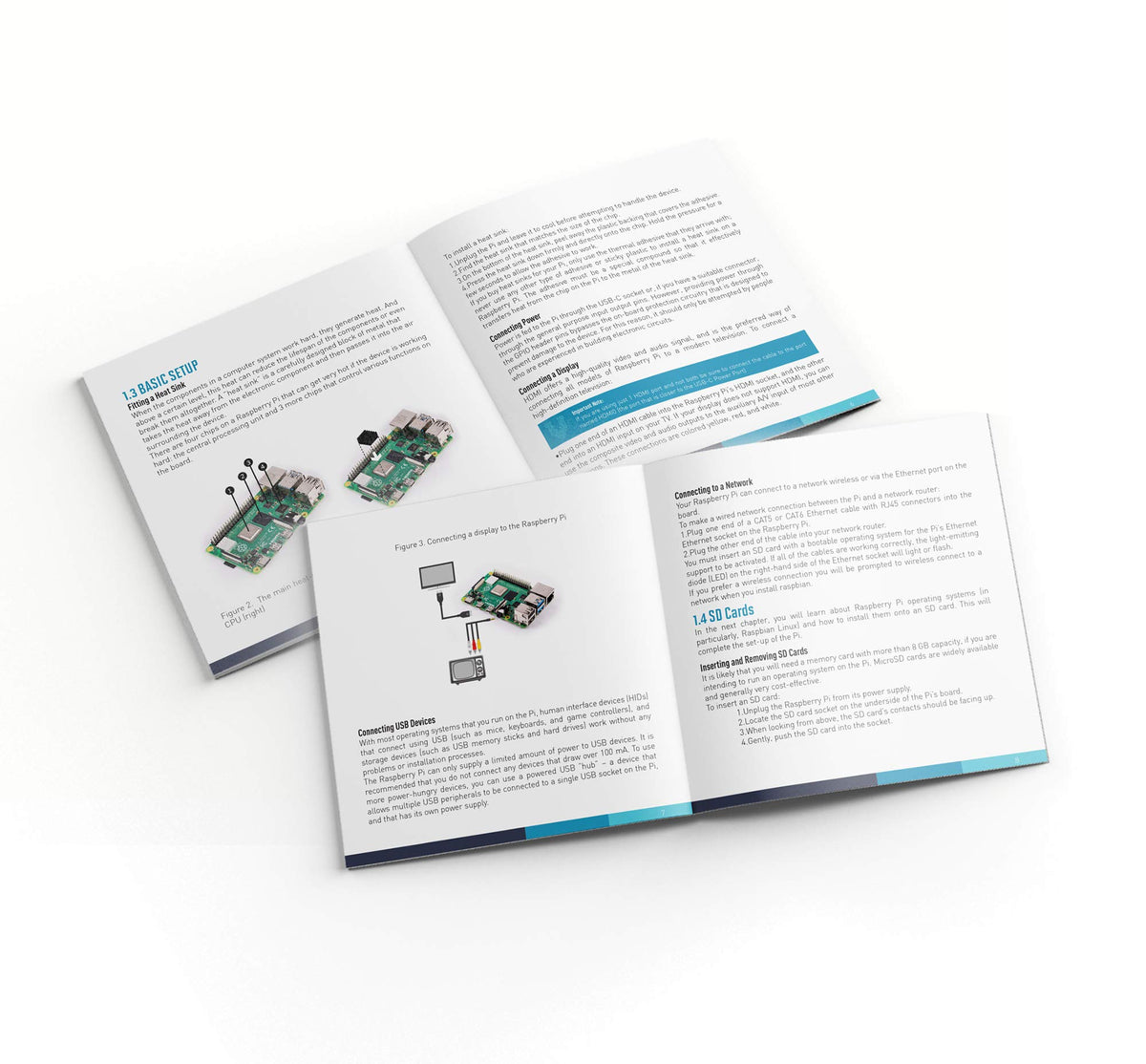 Raspberry Pi 4 Starter Kit with 64GB Micro SD Card Y1626