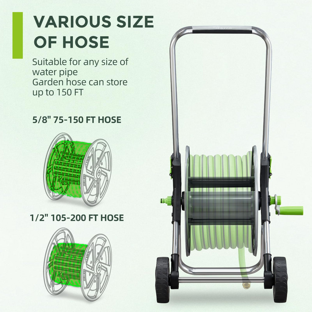 Garden Hose Reel Cart B41416