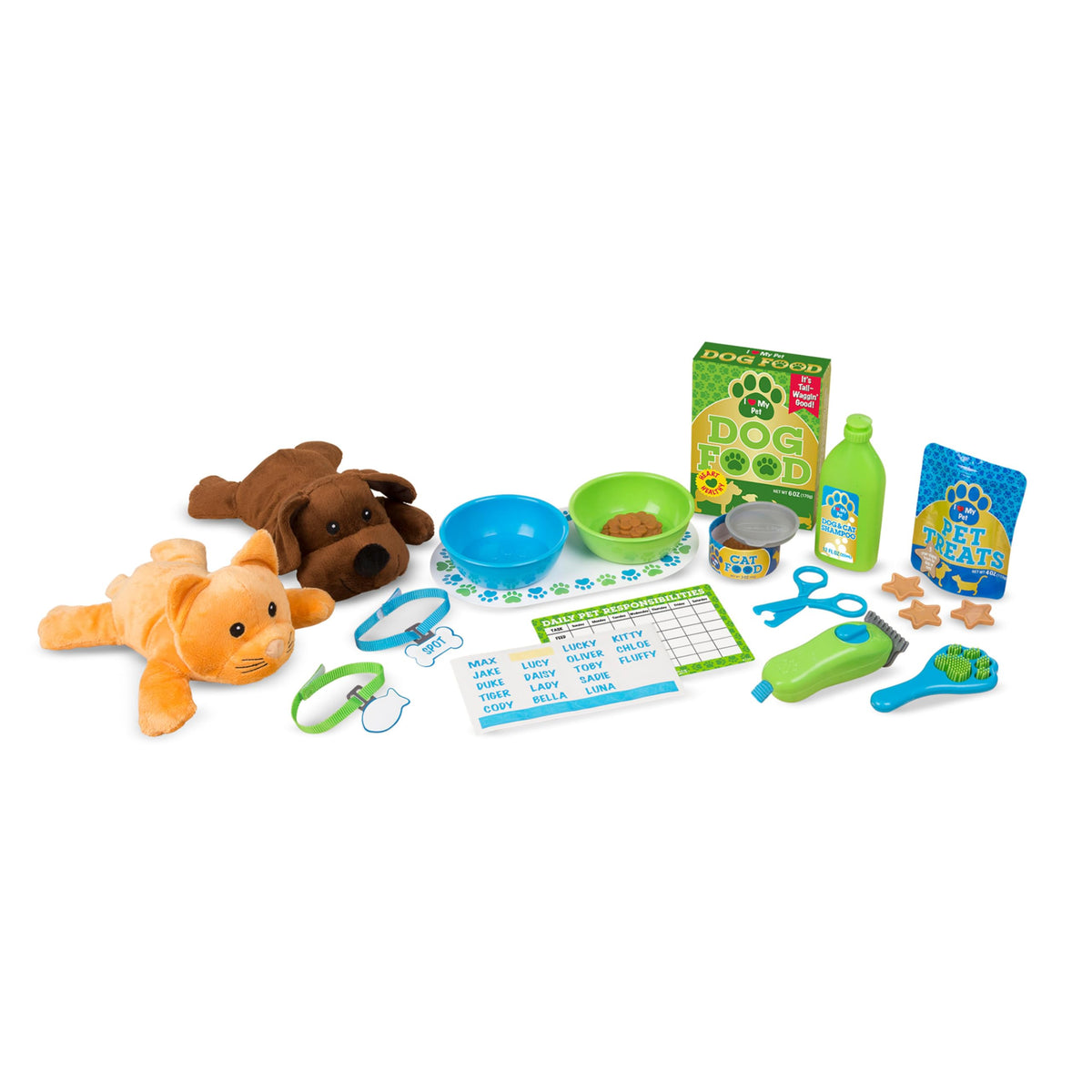 Feeding and Grooming Pet Care Play Set V799939