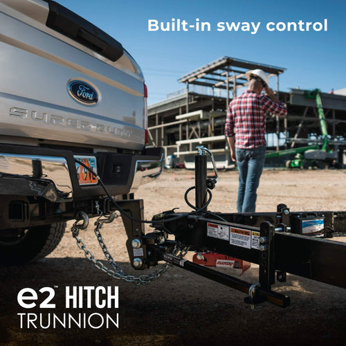 2-Point Sway Control Trunnion Hitch, 10,000 Lbs Trailer Weight Rating E675421