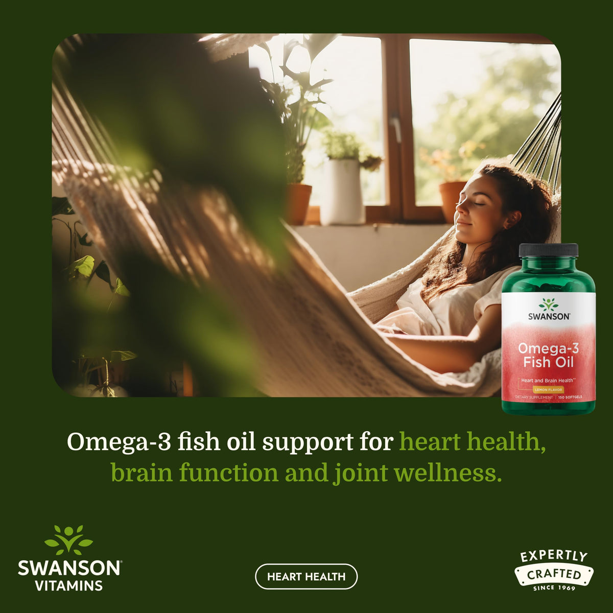Omega-3 Fish Oil 150 Softgels Lemon E480678