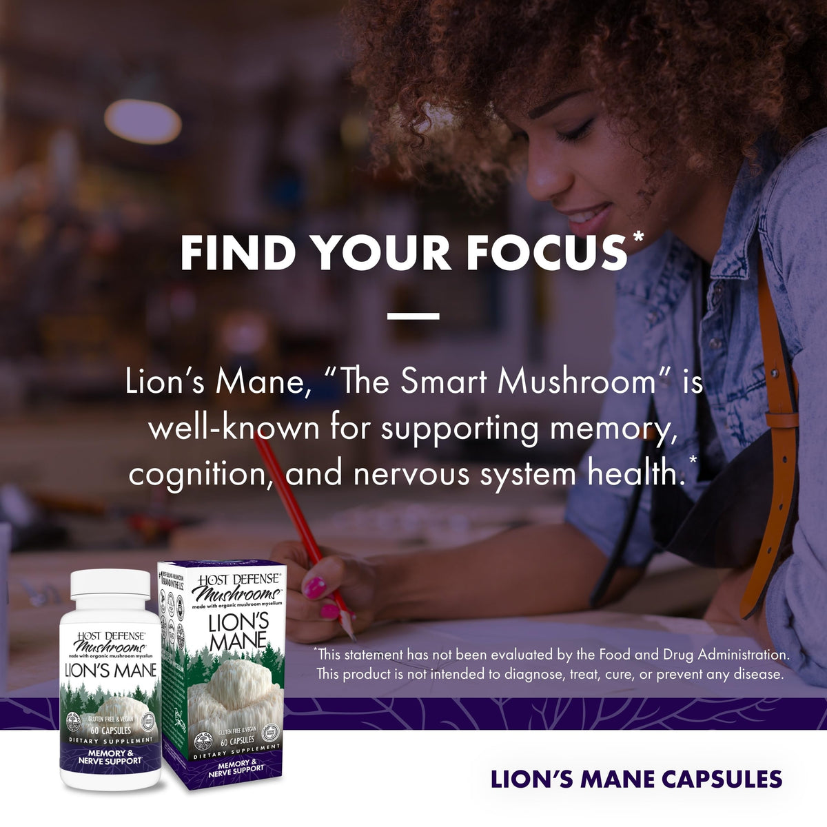 Lion's Mane 60 Capsules W227468