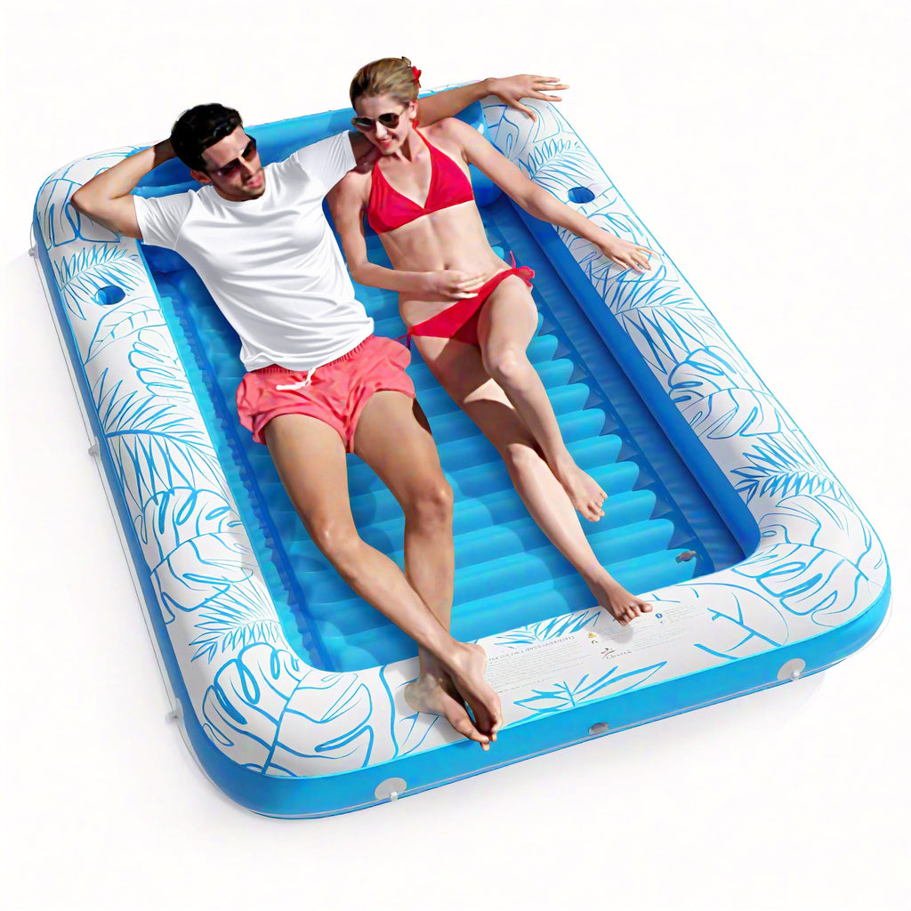 Inflatable Tanning Pool Lounger Float V658