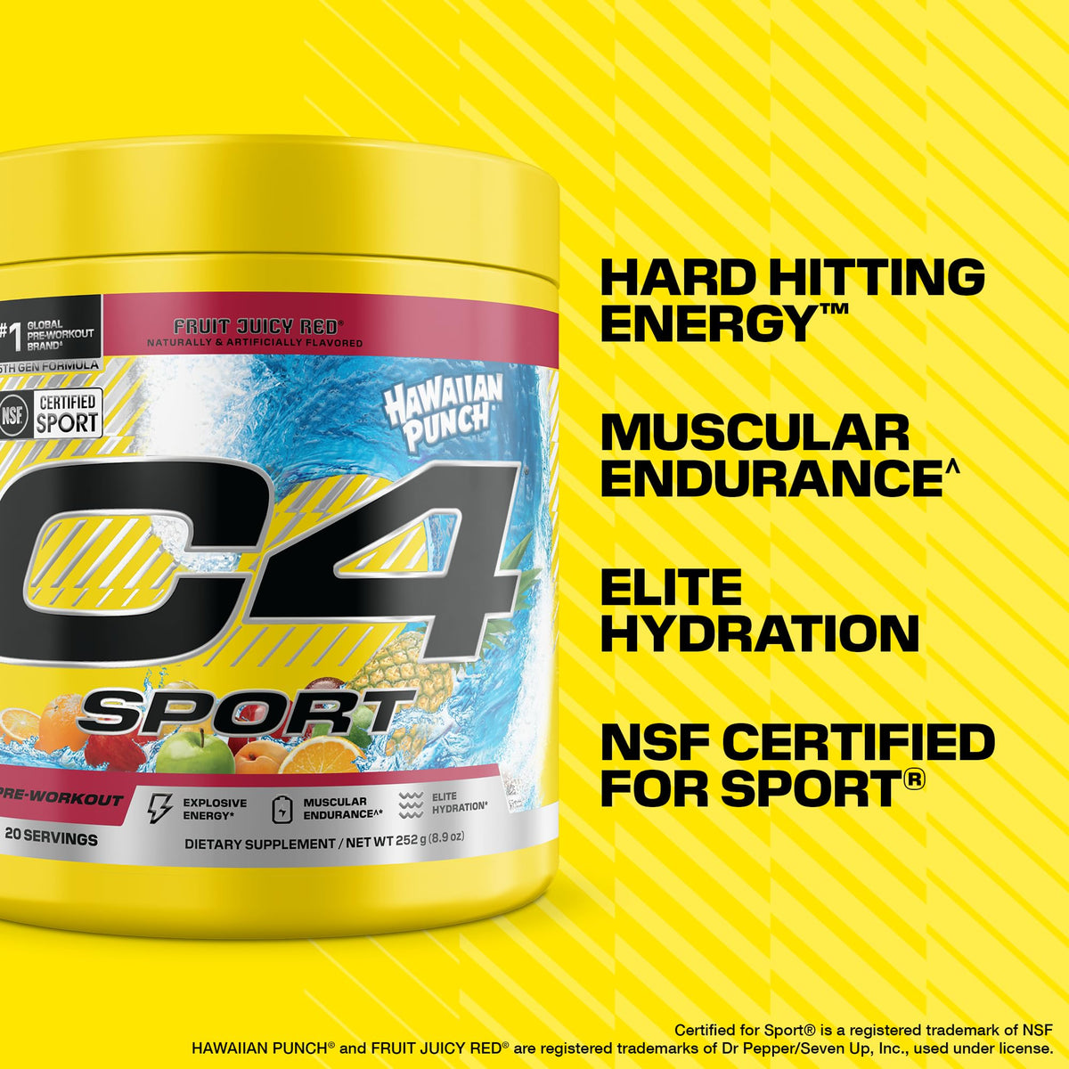 Pre Workout with 200mg Caffeine, 20 Servings Z970