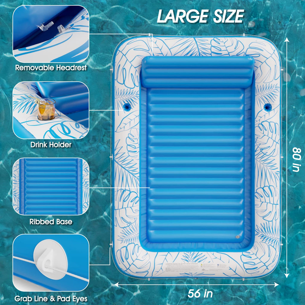 Inflatable Tanning Pool Lounger Float V658
