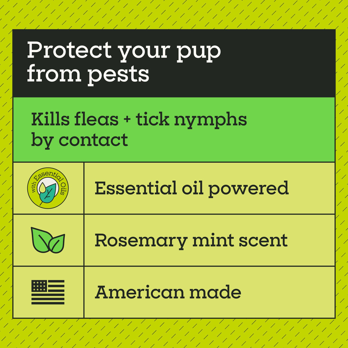 Natural Flea & Tick Spray for Dogs, 10 oz Plant-Based V8434