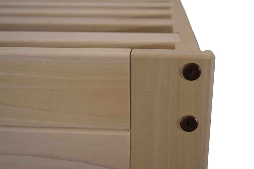 California King Unfinished Wood Platform Bed K78987