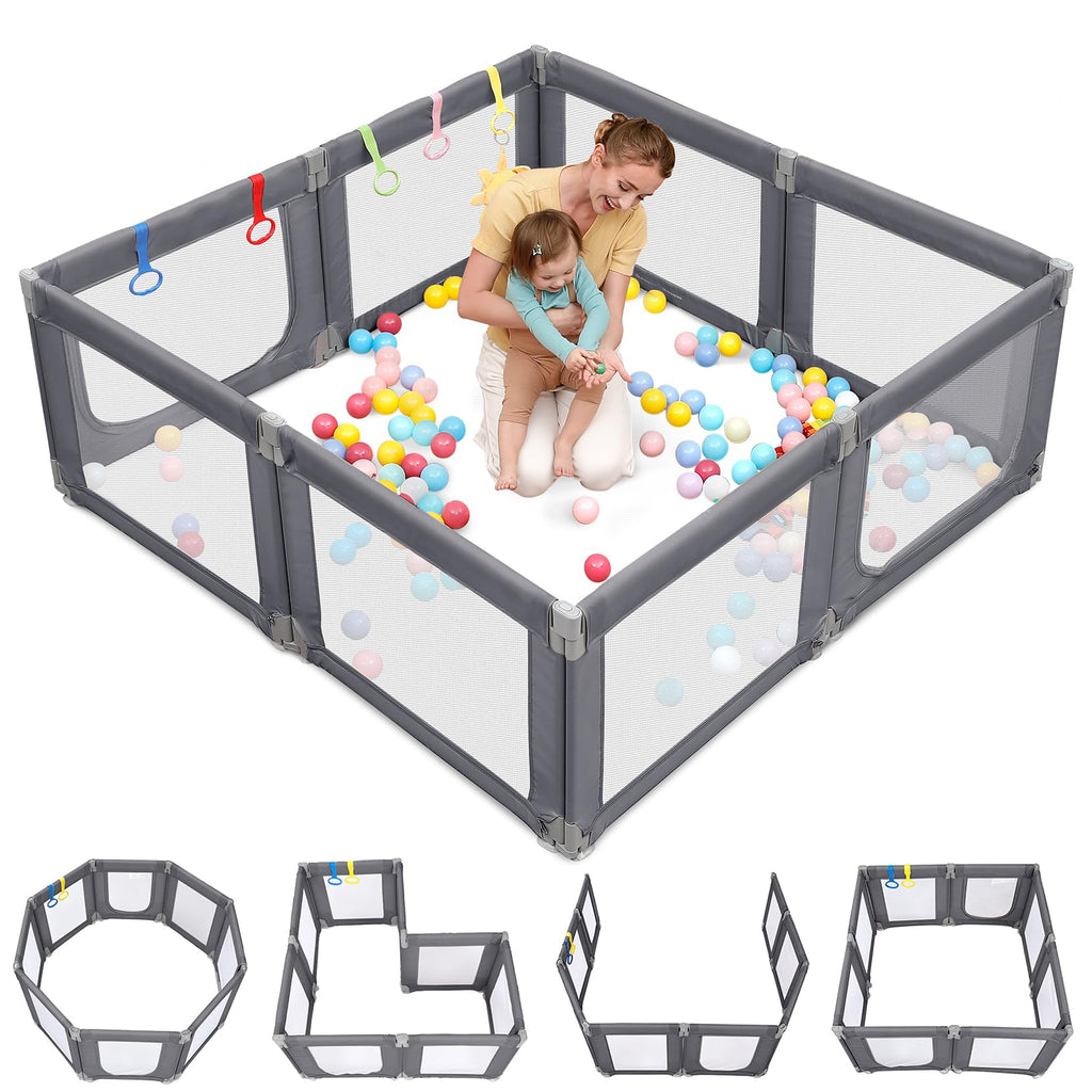 Grey Baby Playpen X671773