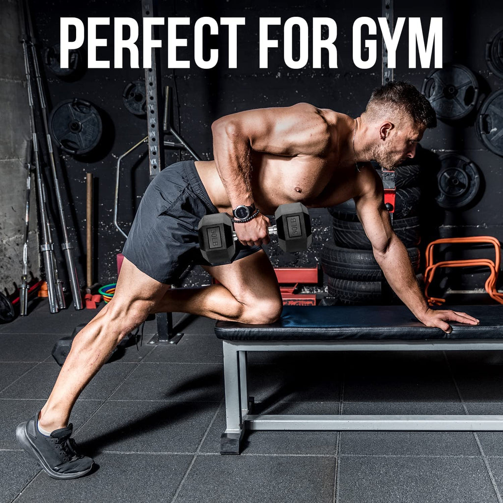 PVC Coated Hex Dumbbells Q8625