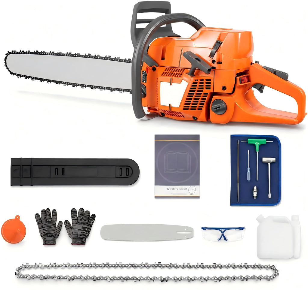 71.8CC 24inch 2-Stroke Gas Chainsaw E695918