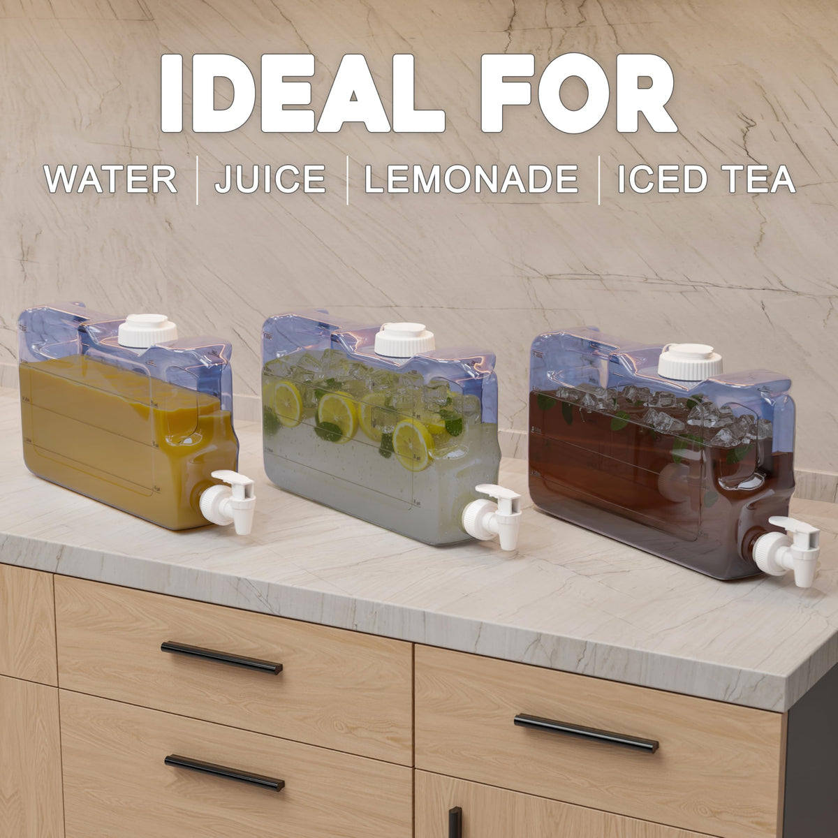 1.1 Gallon Water Dispenser Bottle with Spigot J404