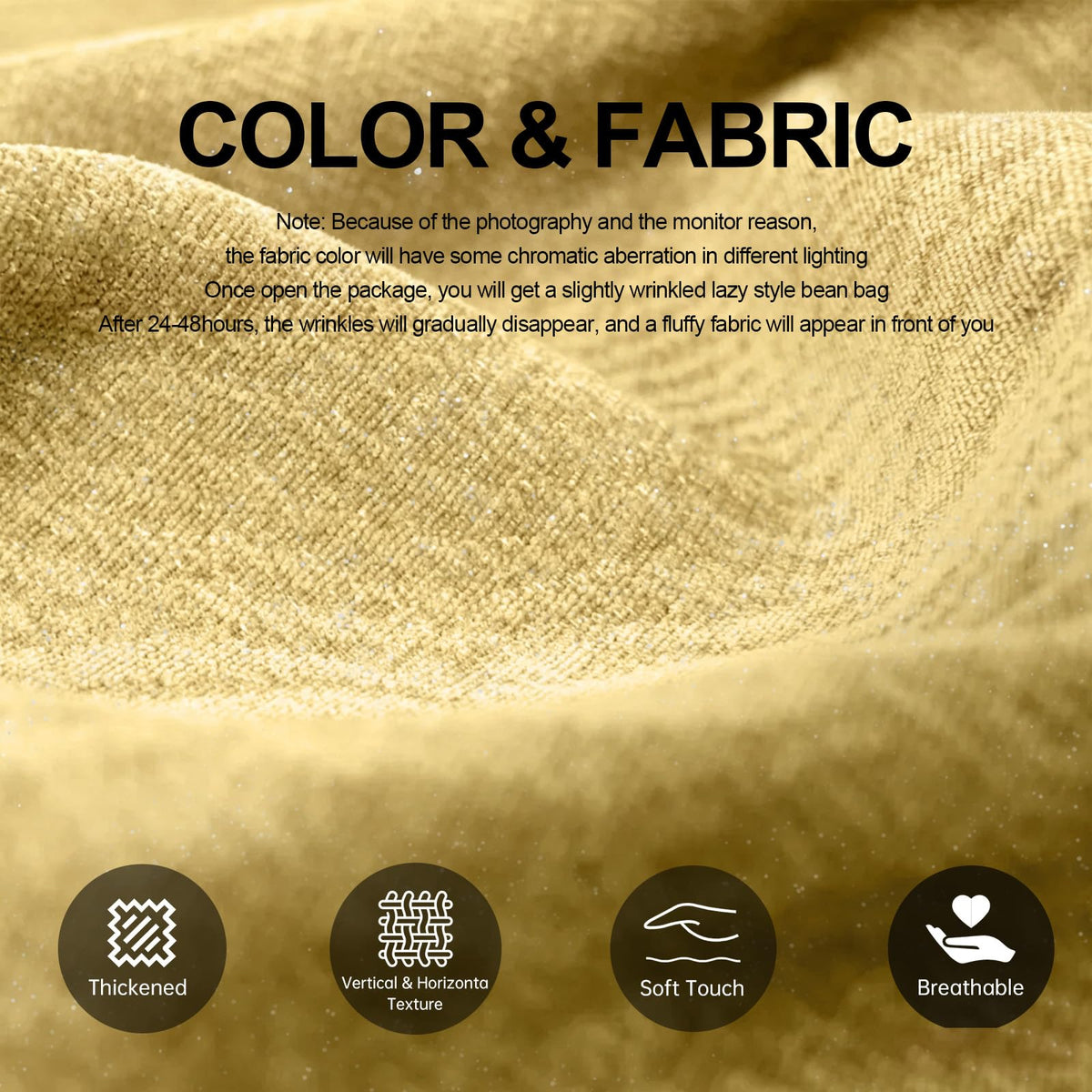 Large Bean Bag Chairs with Filler V947908