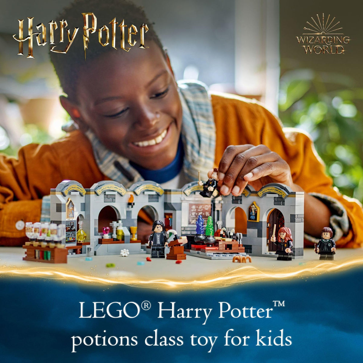 Potions Class Building Set with 4 Minifigures A877
