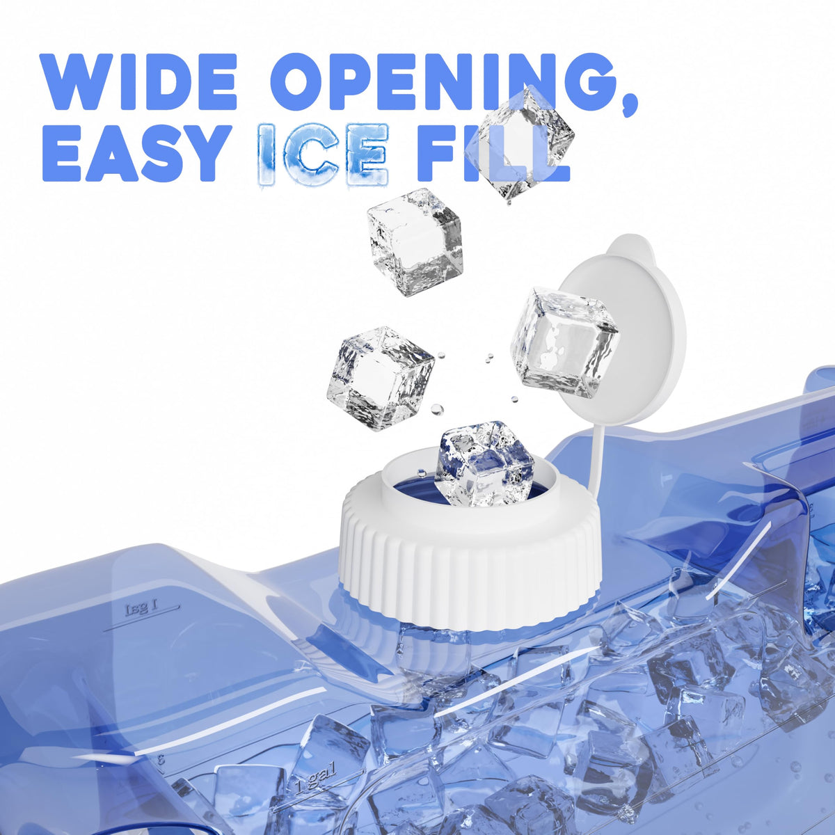 1.1 Gallon Water Dispenser Bottle with Spigot J404