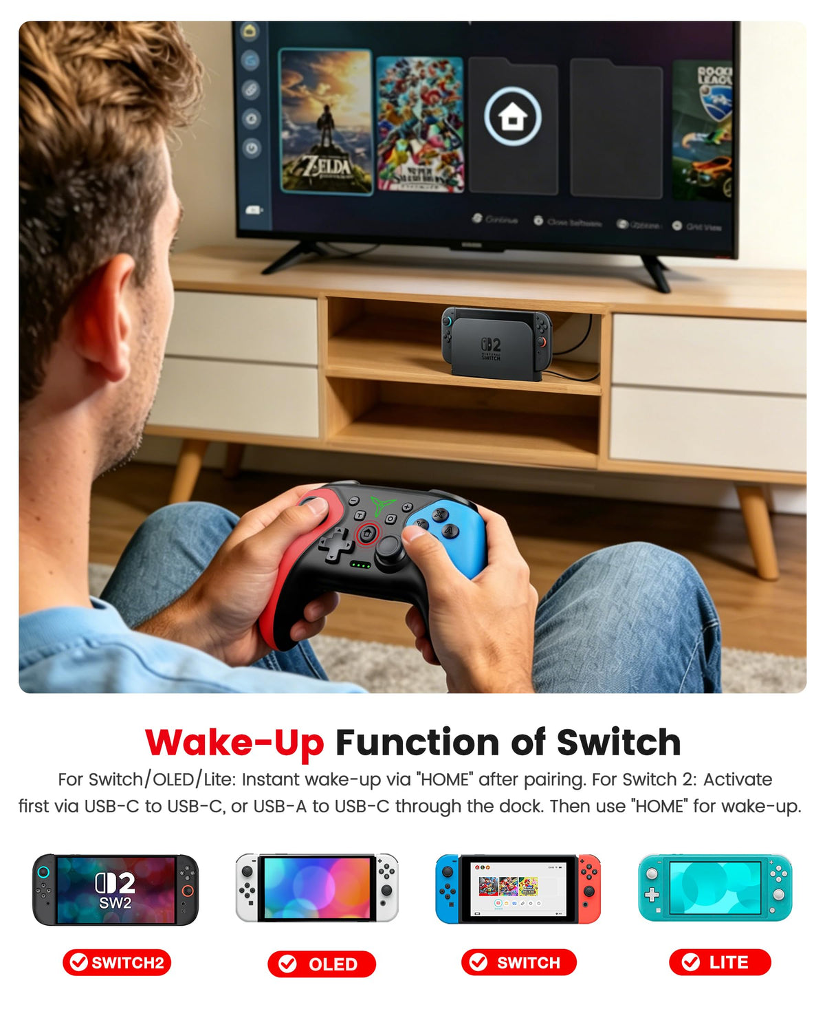 Wireless Switch Controller 2-Pack with Programmable Back Buttons X815729