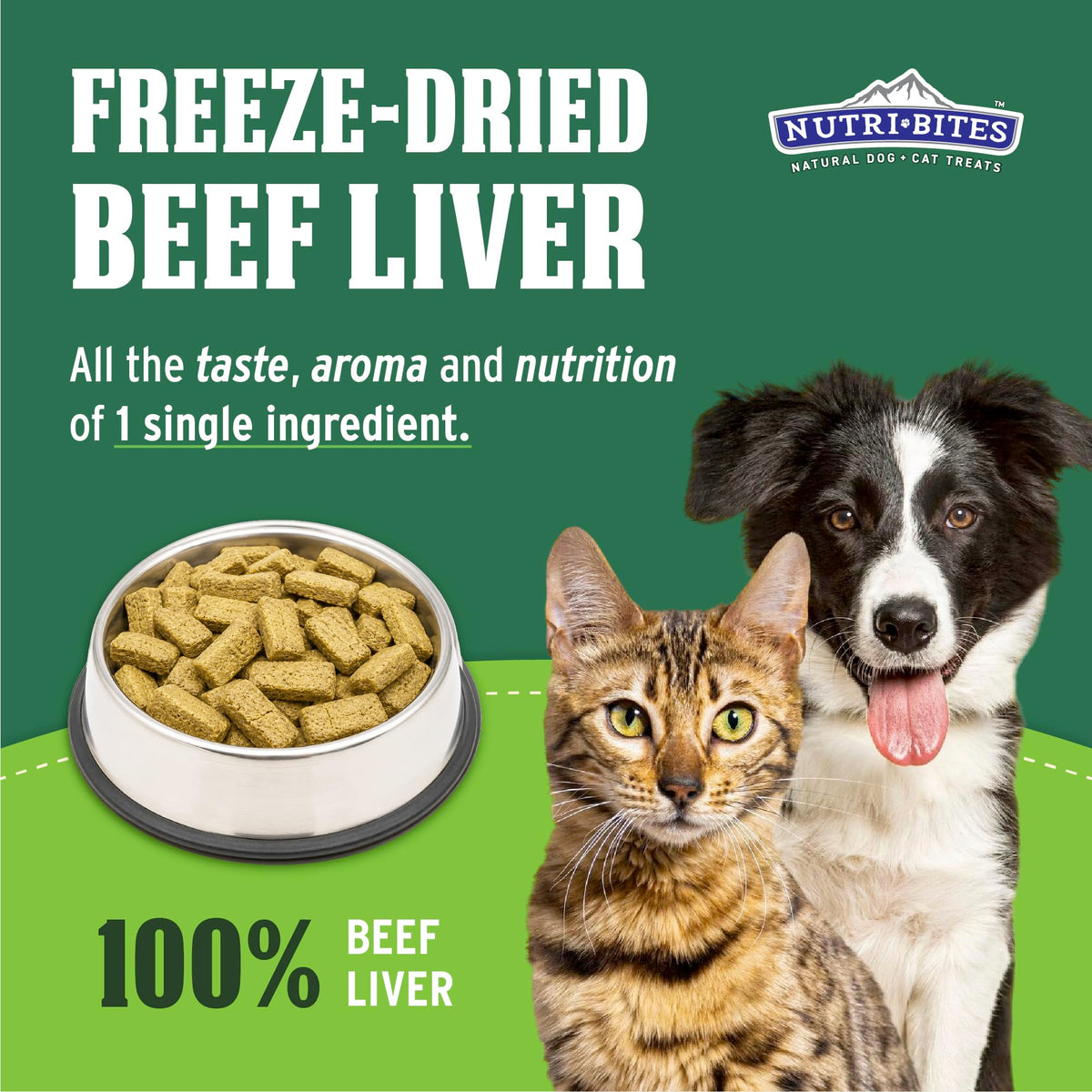 Freeze Dried Beef Liver Dog & Cat Treats I444835