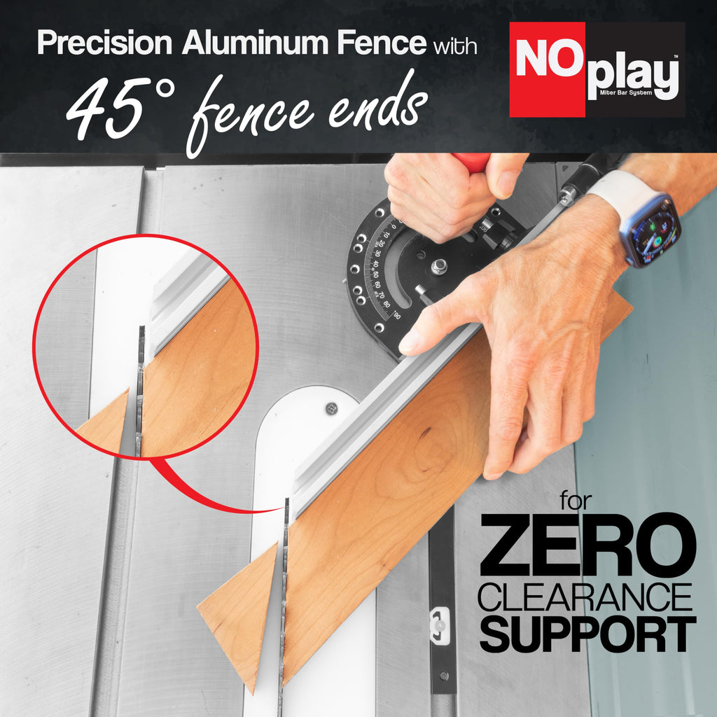 Table Saw Miter Gauge with Fence A3376