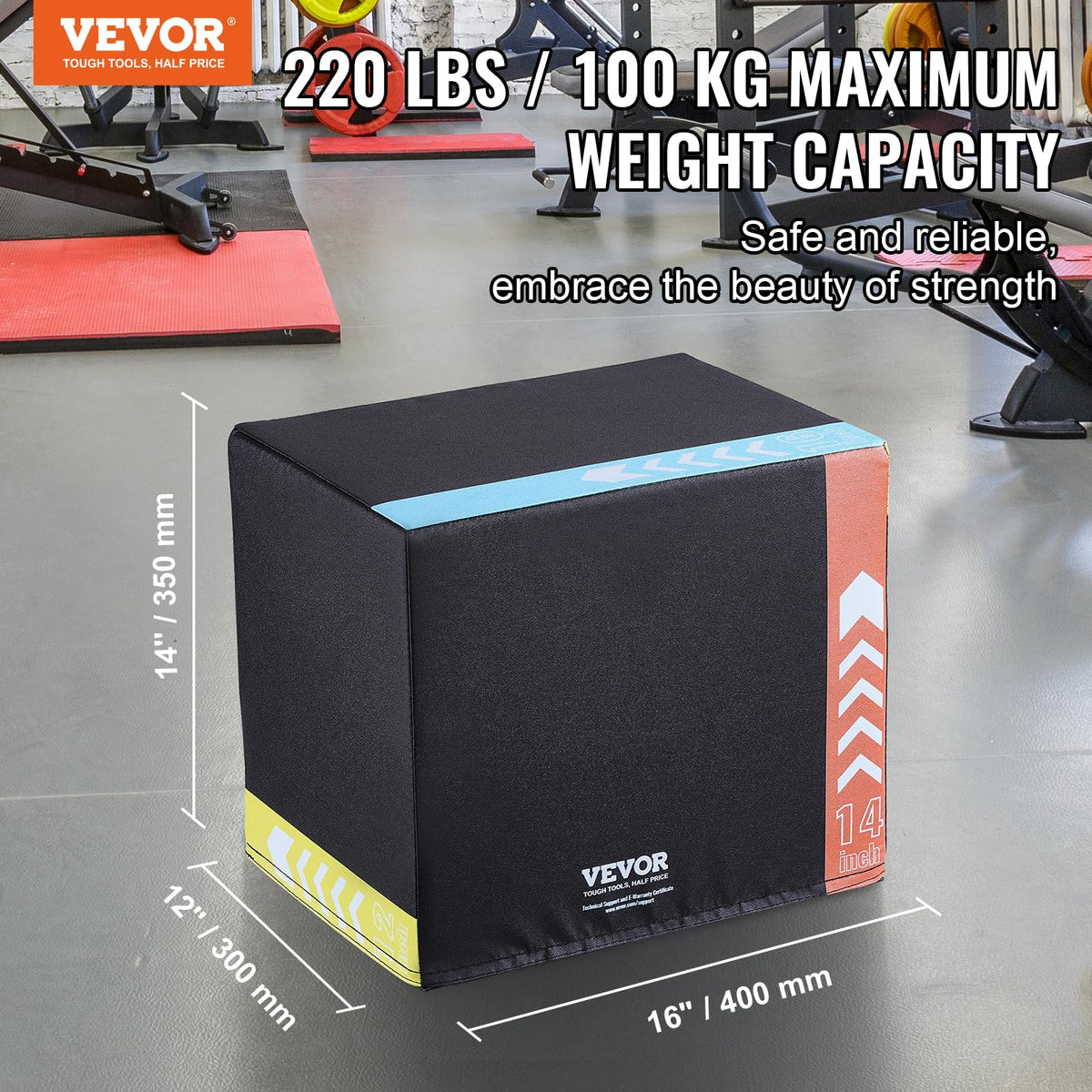 3 in 1 Plyometric Jump Box Y431784