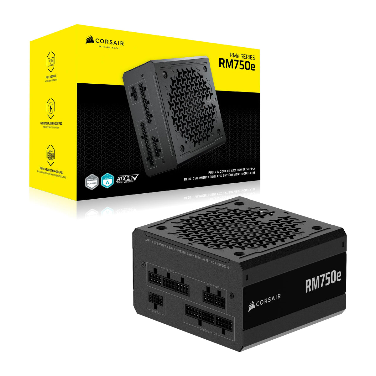 750W ATX Power Supply – Black J27463