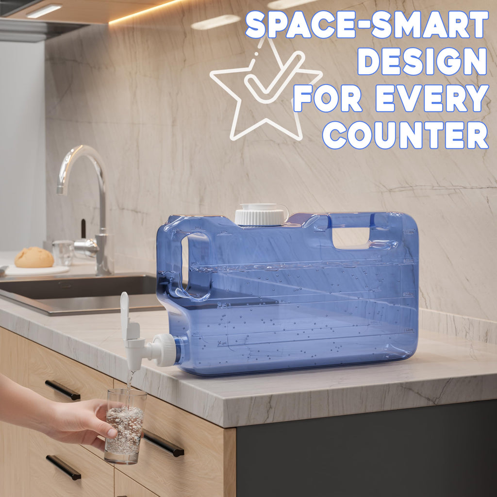 1.1 Gallon Water Dispenser Bottle with Spigot J404